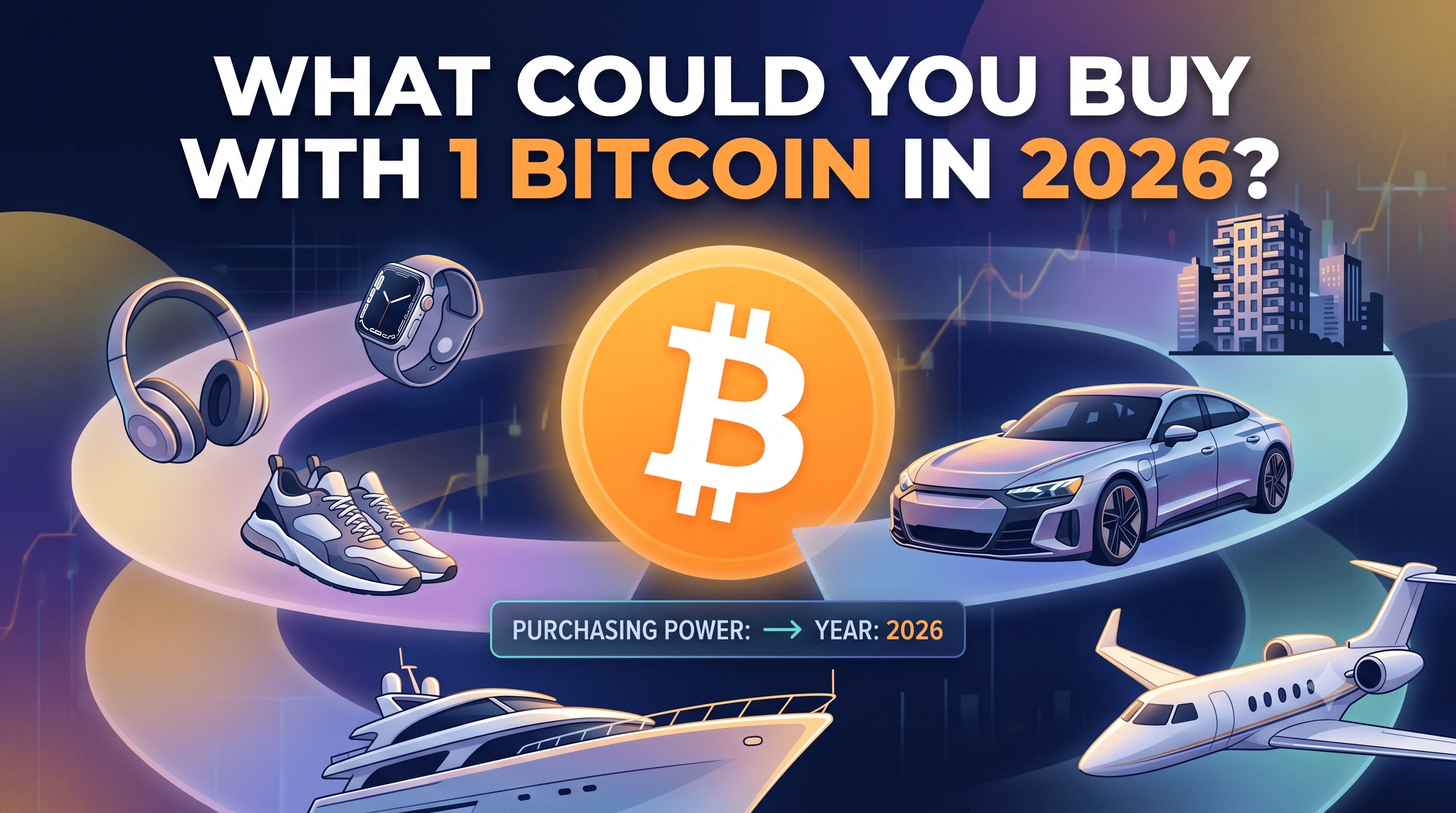 What 1 Bitcoin buys